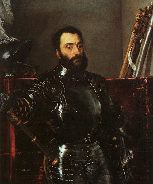  Titian Portrait of Francesco Maria della Rovere china oil painting image